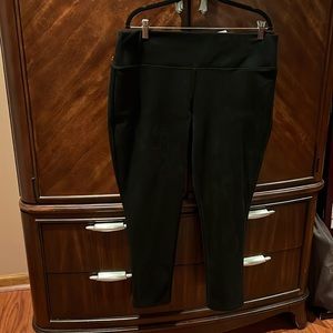 NWT Women Ponte Suede esque  pants